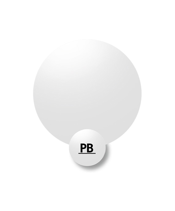 PB - Weiß glänzend